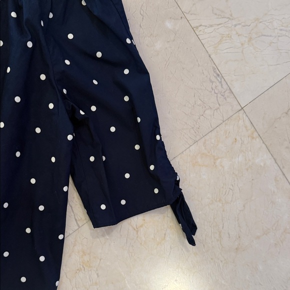 H&M Dark Blue Blouse with White Dots - Picture 6 of 12